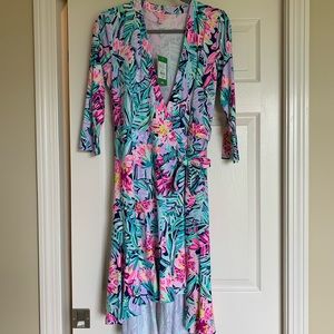 NWT Lilly Pulitzer wrap dress, M